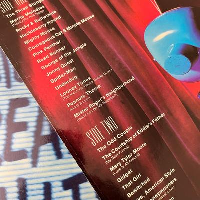 3 RECORD ALBUMS OF OLD TV SHOWS AND THEMES- 2 ARE DOUBLE ALBUMS