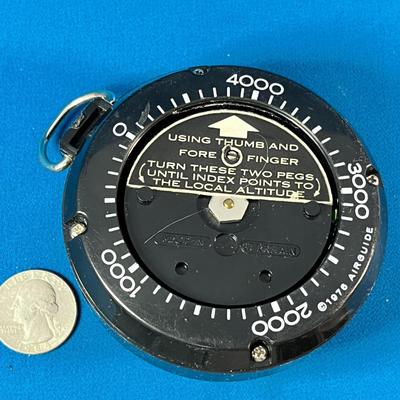 1976 AIRGUIDE FISHING BAROMETER 