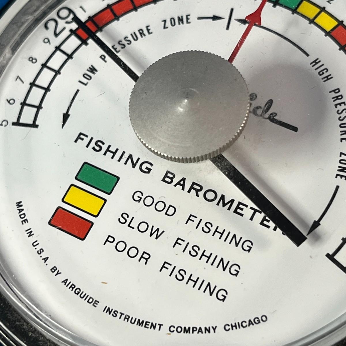 1976 AIRGUIDE FISHING BAROMETER