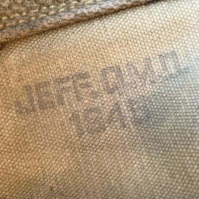 AUTHENTIC WWII 1943 U.S. ARMY CANTEEN WITH CANVAS COVER 