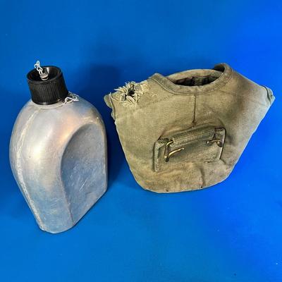 ALUMINUM CANTEEN TAIWAN IN CANVAS COVER