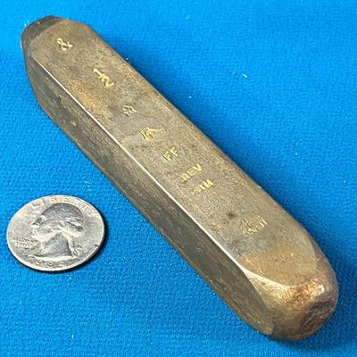ANTIQUE HEAVY ENGRAVING CHISEL â€œ&â€ MARK