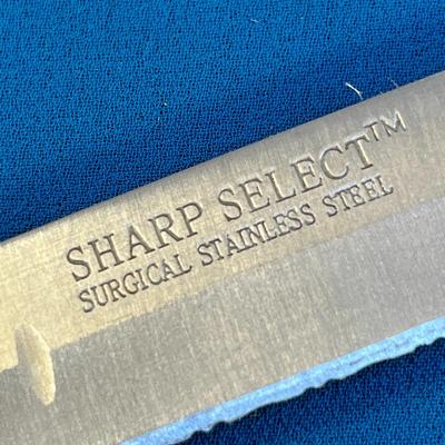 â€œSHARP SELECTâ€ SURGICAL STAINLESS STEEL MEAT SLICER KITCHEN KNIFE VERY SHARP!