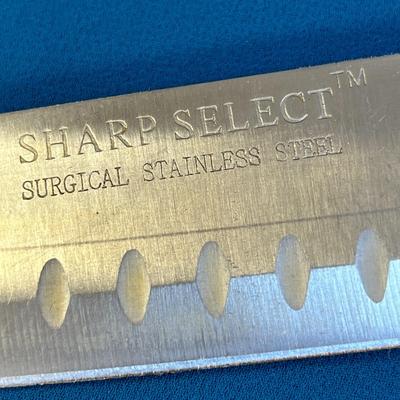 â€œSHARP SELECTâ€ SURGICAL STAINLESS STEEL KITCHEN BUTCHER KNIFE VERY SHARP!