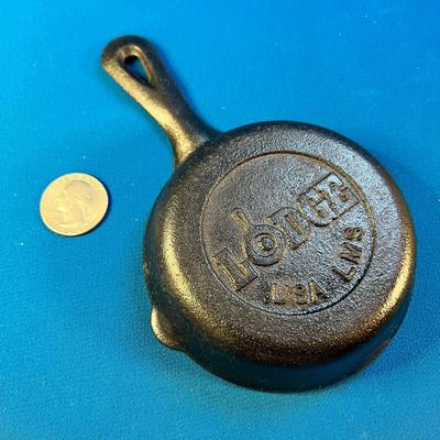 HUMOROUS LODGE CAST IRON â€œDIETERâ€™S SKILLETâ€ LIKE NEW 