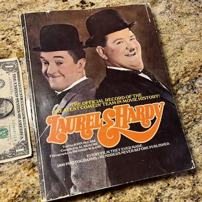 â€œLAUREL & HARDYâ€ BOOK BY JOHN MCCABE 1500 PHOTOGRAPHS OFFICIAL RECORD