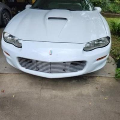 1999 Camaro SS Convertible White on White