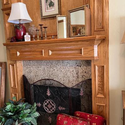 Bedroom Mantel and Fireplace Collection