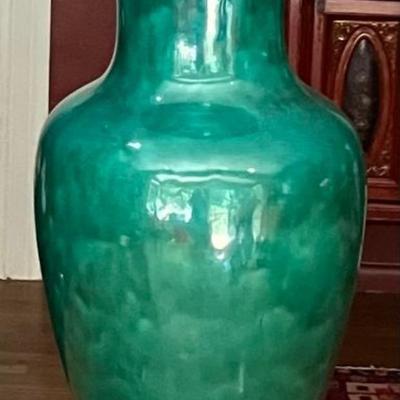 Large Green Vase