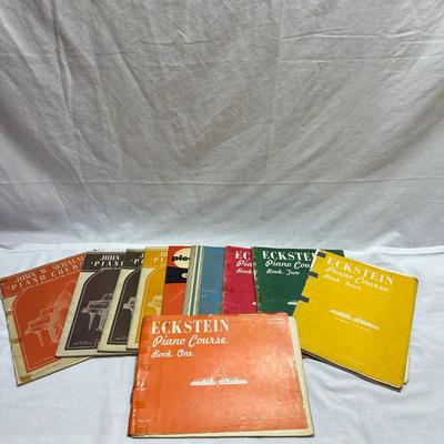 John W. Schaum Piano Music Books & Filing Cabinet (BO-KL)