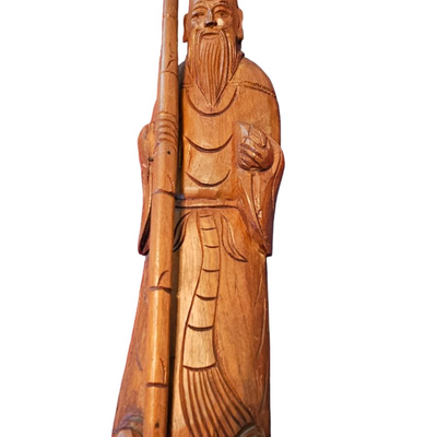 WOODEN STATUE