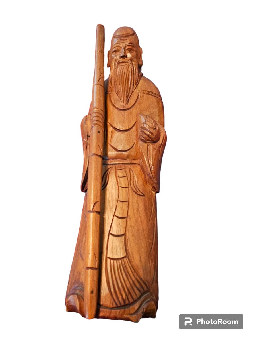 WOODEN STATUE
