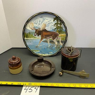 Ash Tray and Crock Lot