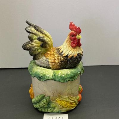 Gotz and Floyd Rooster Canister