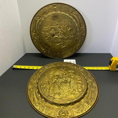 Vintage Brass Wall Hangings