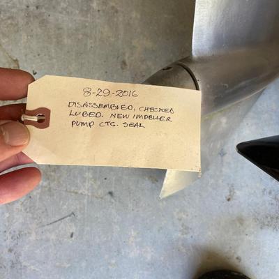 3 Mercury Motors and Lower Half Boat Parts