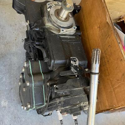 3 Mercury Motors and Lower Half Boat Parts
