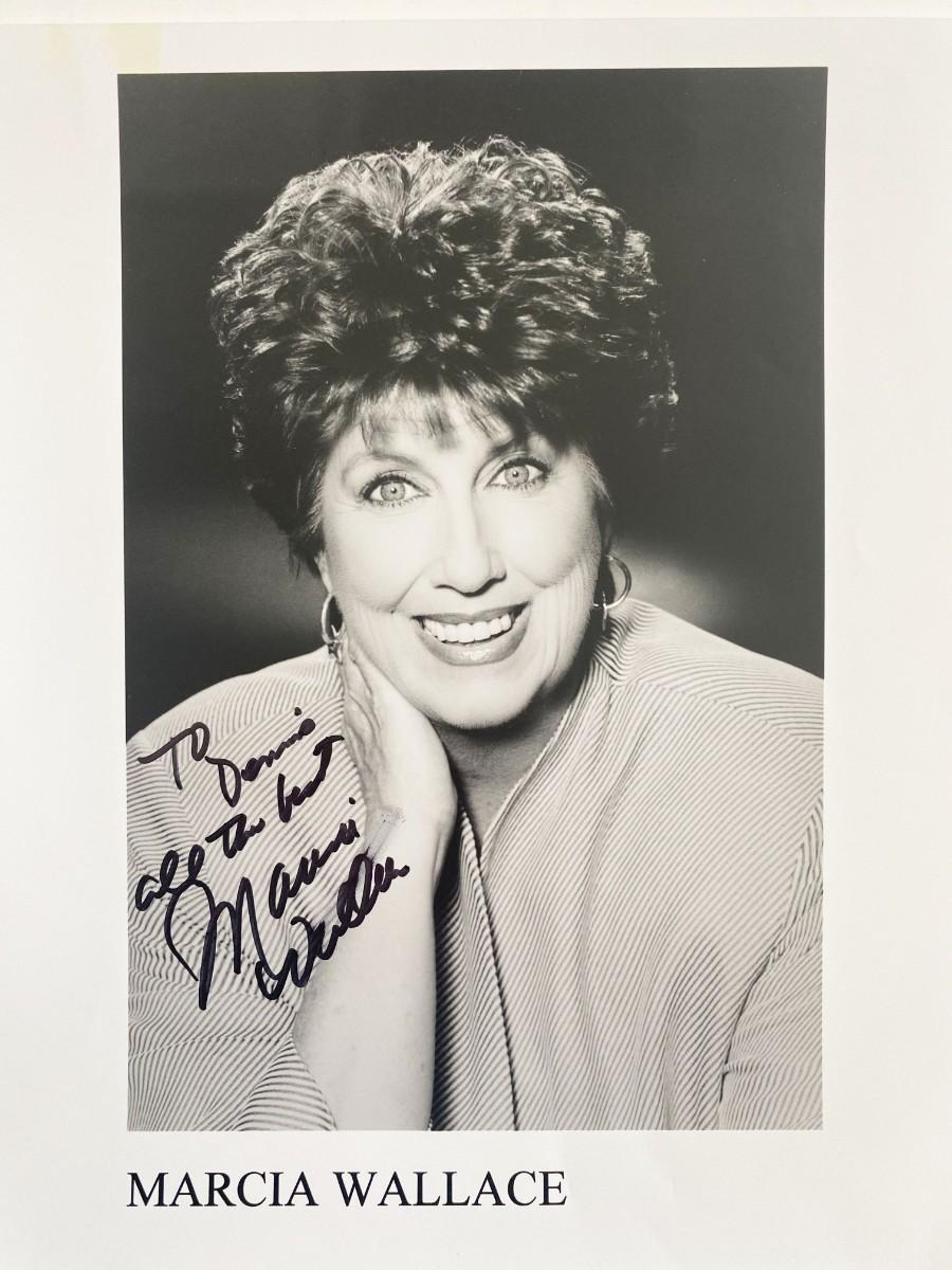 Marcia Wallace signed photo | EstateSales.org