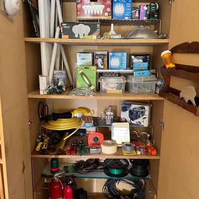 Garage #4 Cabinet & Contents