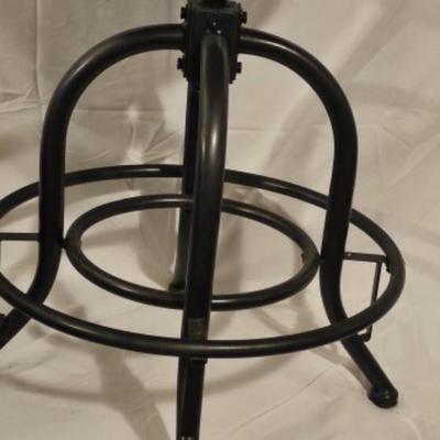 Christopher Industrial Adjustable Height Black  (Set of 2)