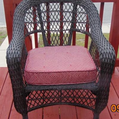 Harvest Run All-Weather Wicker Patio Set (6 Piece Set)