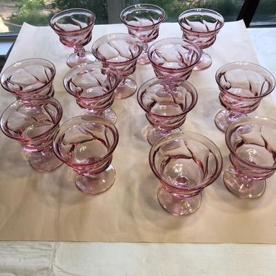 Jamestown pink champagne/ parfait set of 13!
