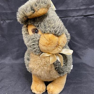 DanDee Collector's Choice Grey Plush Rabbit Bunny Stuffed Animal