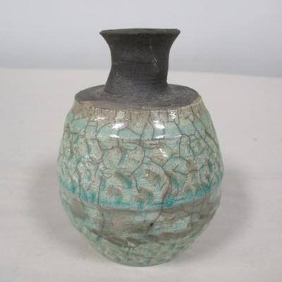 Signed Handmade Pottery Vessel
