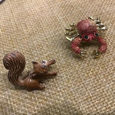 Vintage Gerrys Squirrel ðŸ¿ï¸ and Vintage crab