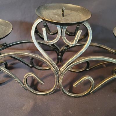 Black Metal Candle Holders and More (SR-DW)