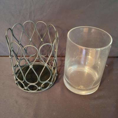 Black Metal Candle Holders and More (SR-DW)