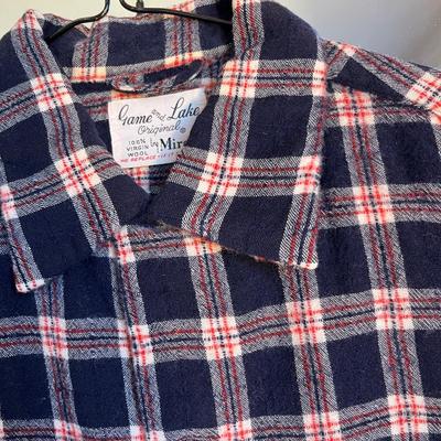 4 flannel long sleeve shirts