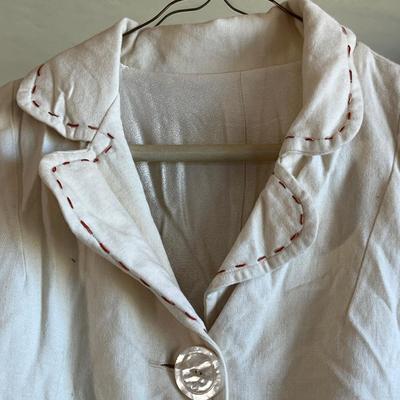 50s Western embroidered womens top