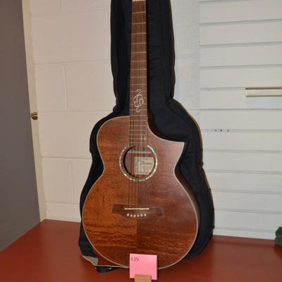 Ibanez Electric Acoustic Guitar EWC30QHERL 61201 w/ Gig Bag