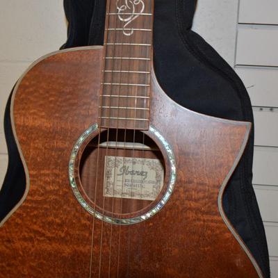 Ibanez Electric Acoustic Guitar EWC30QHERL 61201 w/ Gig Bag