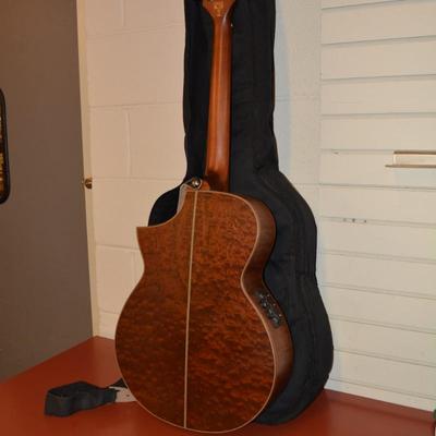 Ibanez Electric Acoustic Guitar EWC30QHERL 61201 w/ Gig Bag