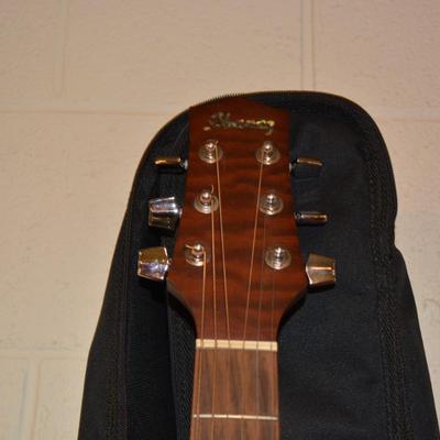 Ibanez Electric Acoustic Guitar EWC30QHERL 61201 w/ Gig Bag