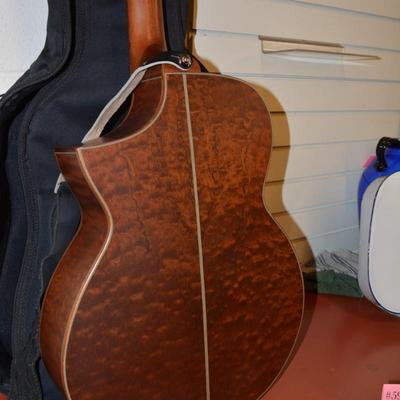 Ibanez Electric Acoustic Guitar EWC30QHERL 61201 w/ Gig Bag