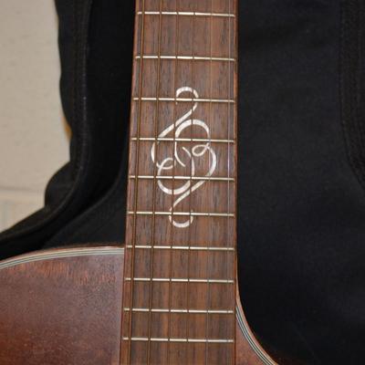 Ibanez Electric Acoustic Guitar EWC30QHERL 61201 w/ Gig Bag