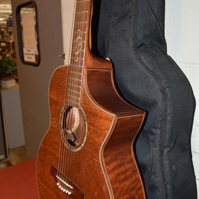 Ibanez Electric Acoustic Guitar EWC30QHERL 61201 w/ Gig Bag
