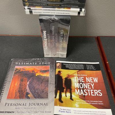 Anthony Robbins The New Money Masters CDs and books