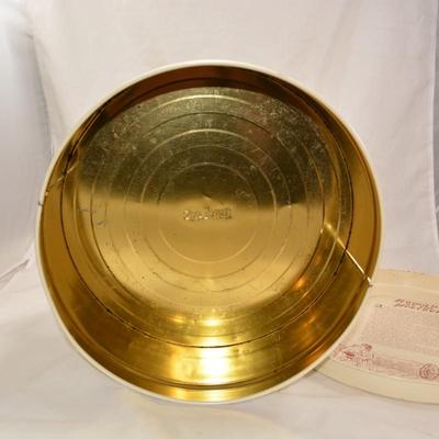 Vintage Quinlan's Pretzel Tin Measures 12.25"x5"