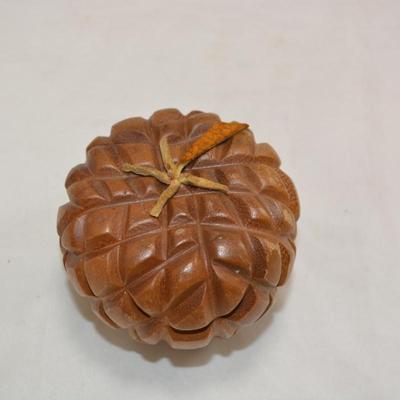 Lot of Vintage Wooden Fruit