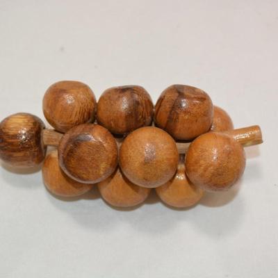 Lot of Vintage Wooden Fruit
