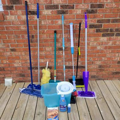 Hurricane Spin Scrubber, Swiffers and More (L-DW)