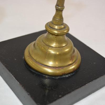 Victorian Cast Brass Float Lamp with Ivy Stand