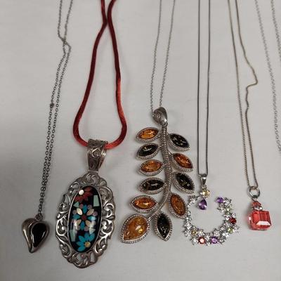 Sterling Silver Necklaces w/ Novelty Pendants and more (B5-BBL)