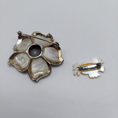Sterling Silver and Mother of Pearl Jewelry (B5-BBL)