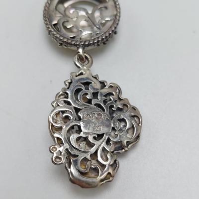 Sterling Silver and Mother of Pearl Jewelry (B5-BBL)