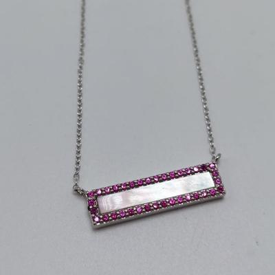 Sterling Silver and Mother of Pearl Jewelry (B5-BBL)